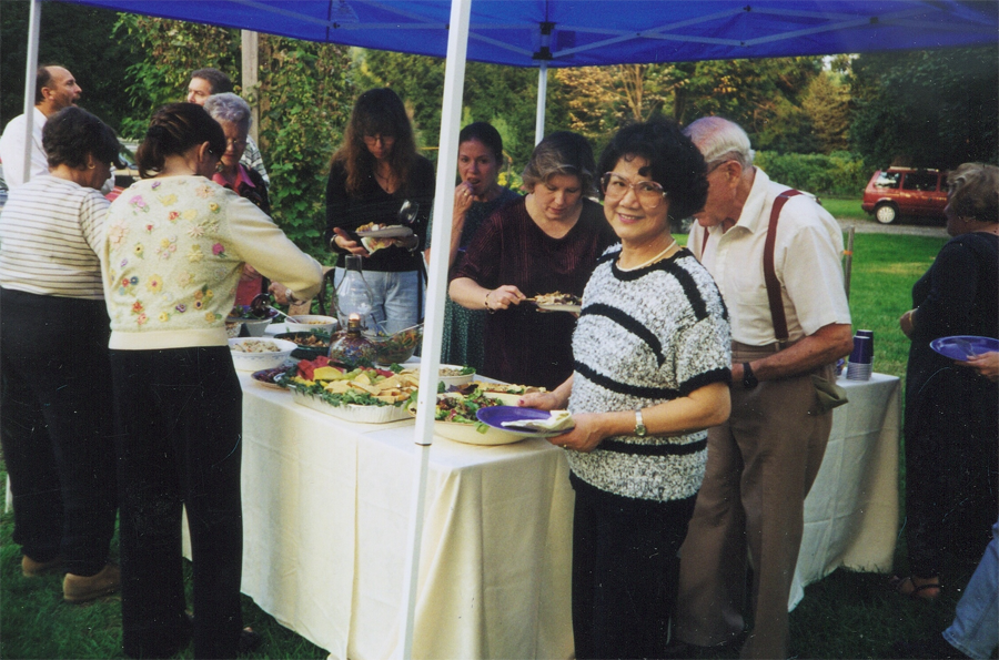 Angela Chang At A Picnic