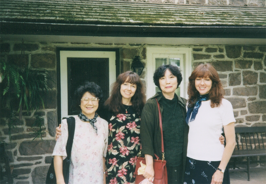 Angela Chang With 3 Friends